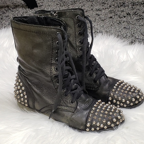 Steve Madden Shoes - {Steve Madden} combat studded boots